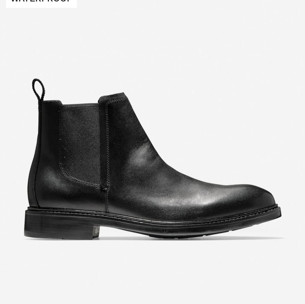 Cole Haan Chelsea Boots Black Size 12 - Picture 2 of 2